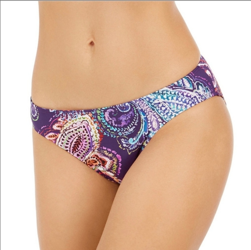 NWT Lauren Ralph Lauren Paisley Print Hipster Bikini Bottom - Picture 11 of 11